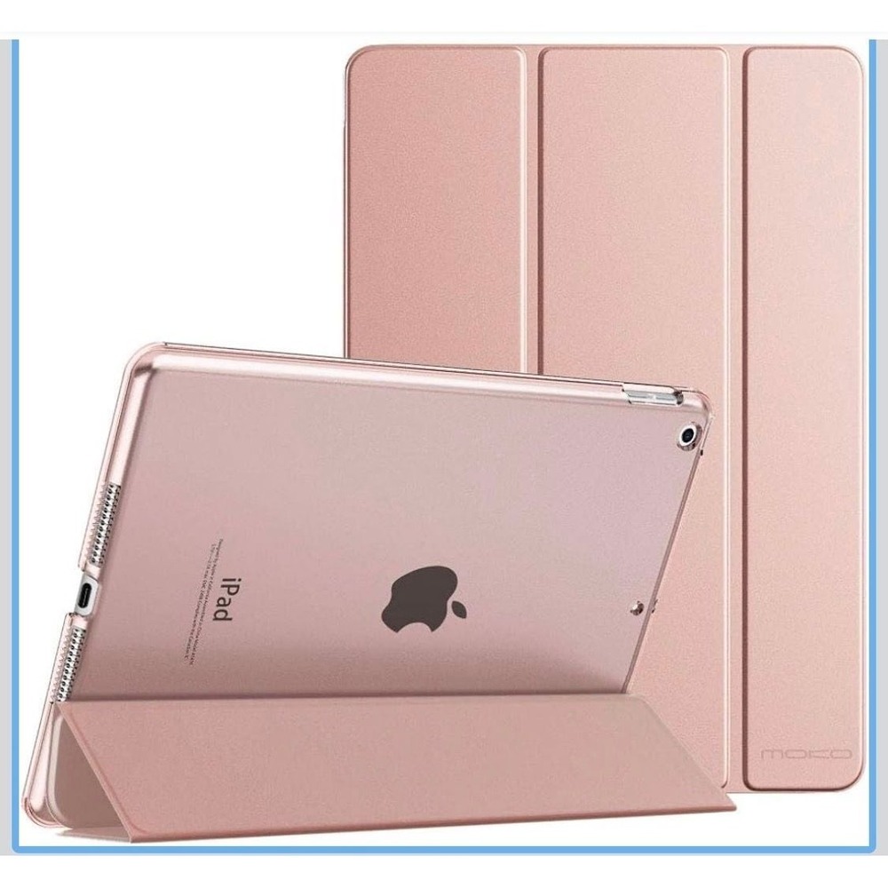 MoKo Case for iPad 9th/8th/7th Generation (10.2-inch, 2021/2020/2019), Slim Stan